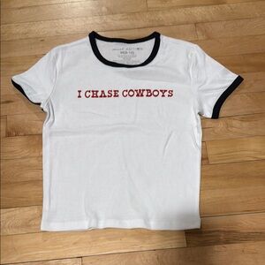 I chase cowboys shirt